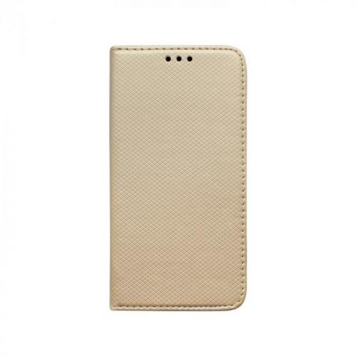 Knižkové puzdro Huawei Y6s zlaté, vzorované