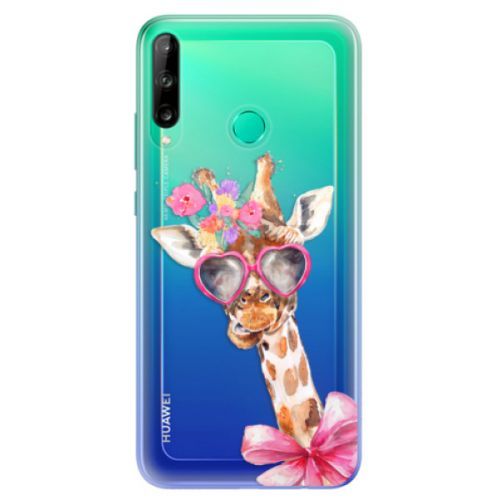 Odolné silikónové puzdro iSaprio - Lady Giraffe - Huawei P40 Lite E