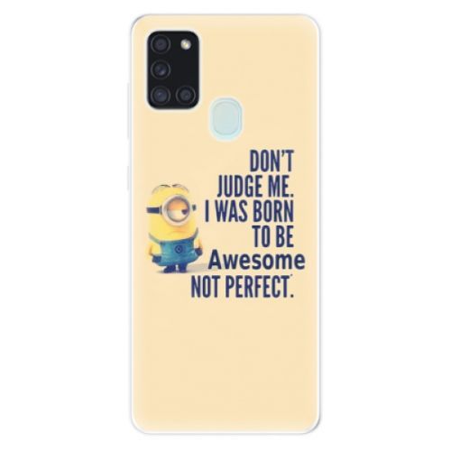 Odolné silikónové puzdro iSaprio - Be Awesome - Samsung Galaxy A21s