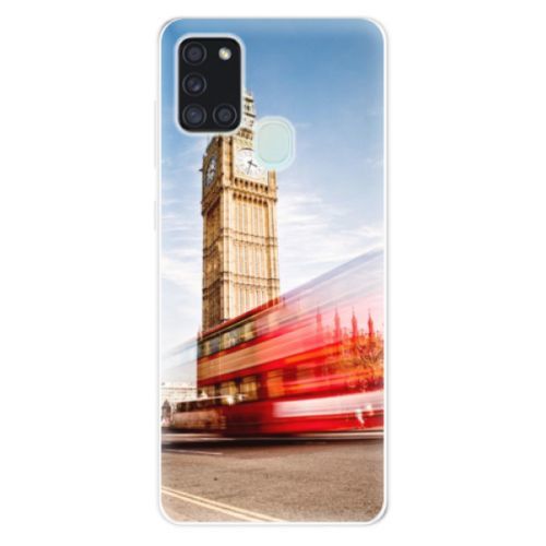 Odolné silikónové puzdro iSaprio - London 01 - Samsung Galaxy A21s