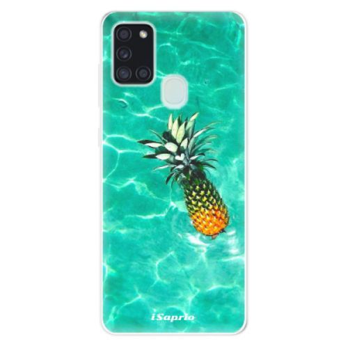 Odolné silikónové puzdro iSaprio - Pineapple 10 - Samsung Galaxy A21s