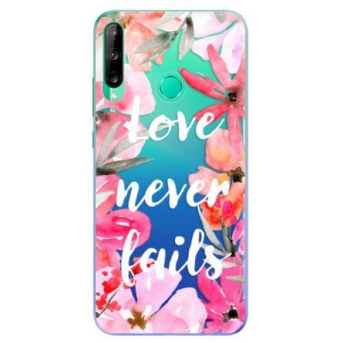 Odolné silikónové puzdro iSaprio - Love Never Fails - Huawei P40 Lite E