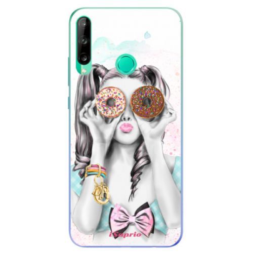 Odolné silikónové puzdro iSaprio - Donuts 10 - Huawei P40 Lite E