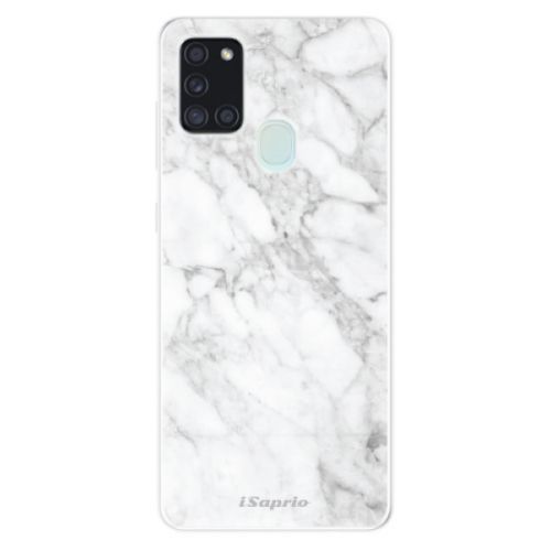 Odolné silikónové puzdro iSaprio - SilverMarble 14 - Samsung Galaxy A21s