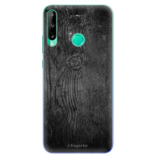 Odolné silikónové puzdro iSaprio - Black Wood 13 - Huawei P40 Lite E