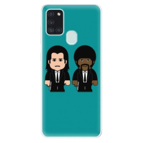 Odolné silikónové puzdro iSaprio - Pulp Fiction - Samsung Galaxy A21s