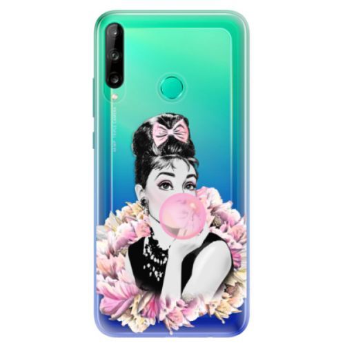 Odolné silikónové puzdro iSaprio - Pink Bubble - Huawei P40 Lite E