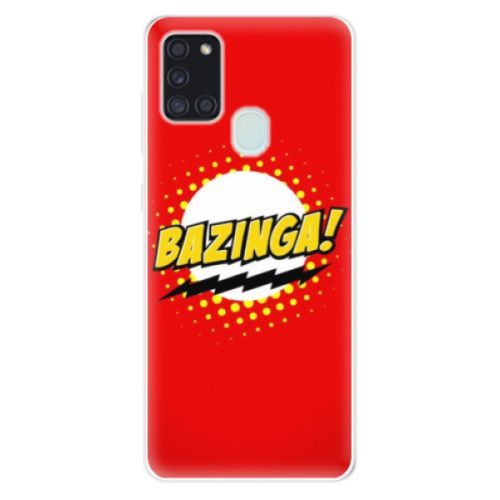 Odolné silikónové puzdro iSaprio - Bazinga 01 - Samsung Galaxy A21s