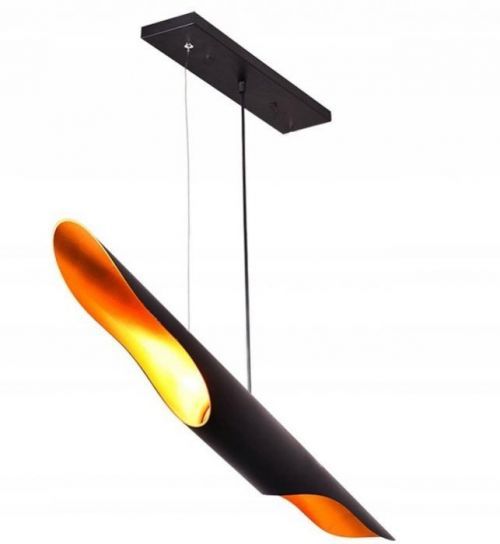 Stropné svietidlo TooLight Tuba Black zlaté