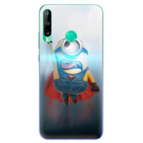 Odolné silikónové puzdro iSaprio - Mimons Superman 02 - Huawei P40 Lite E