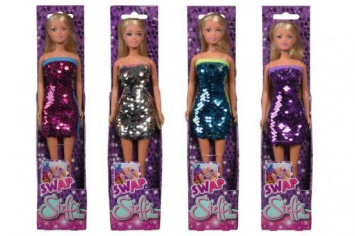 SIMBA Bábika Steffi Swap, 4 druhy