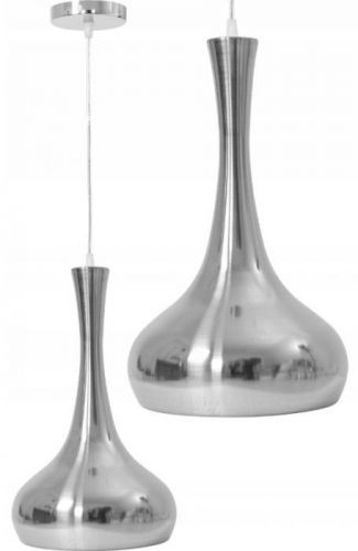 Stropné svietidlo TooLight Glass Satin strieborné