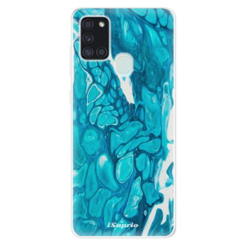 Odolné silikónové puzdro iSaprio - BlueMarble 15 - Samsung Galaxy A21s