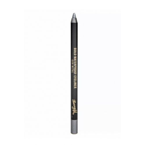 Barry M Bold Waterproof 1,2 g ceruzka na oči pre ženy Gun Metal vodeodolná; vysúvacia