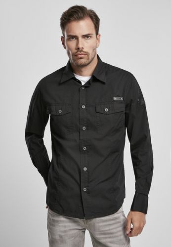 Urban Classics Shirt slim MEN black - S