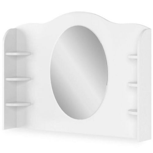 Toaletný stolík Luna LN-06 biely/ružové