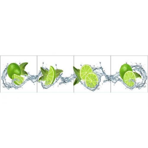 Sklenený panel 60/240 Citrus-White 4-Elem