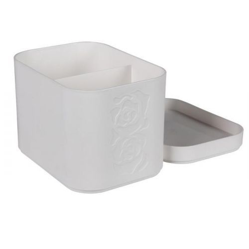 Organizér Cloe 15x11x12cm biely