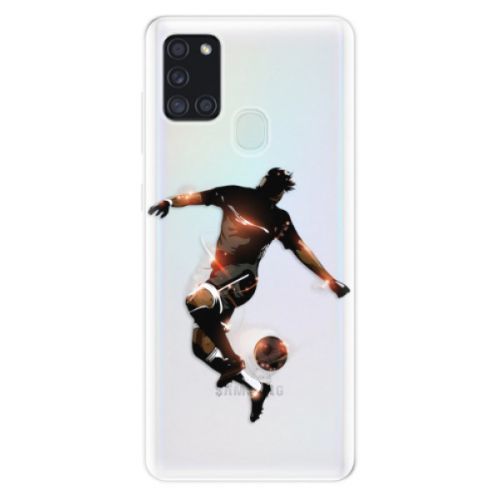 Odolné silikónové puzdro iSaprio - Fotball 01 - Samsung Galaxy A21s