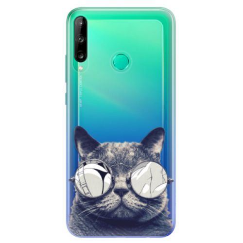 Odolné silikónové puzdro iSaprio - Crazy Cat 01 - Huawei P40 Lite E