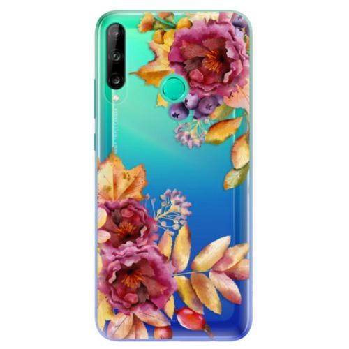 Odolné silikónové puzdro iSaprio - Fall Flowers - Huawei P40 Lite E