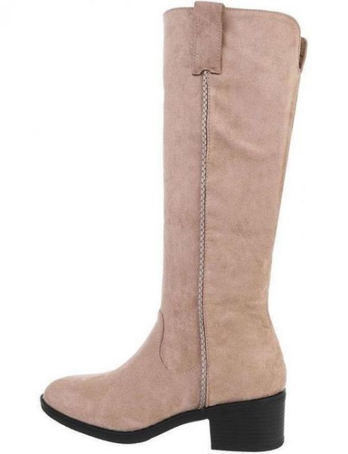 Dámske čižmy na podpätku