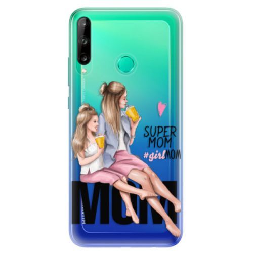 Odolné silikónové puzdro iSaprio - Milk Shake - Blond - Huawei P40 Lite E