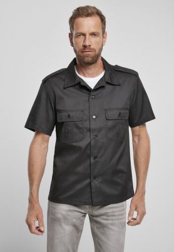 Urban Classics US Hemd 1/2 black - S