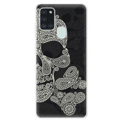 Odolné silikónové puzdro iSaprio - Mayan Skull - Samsung Galaxy A21s