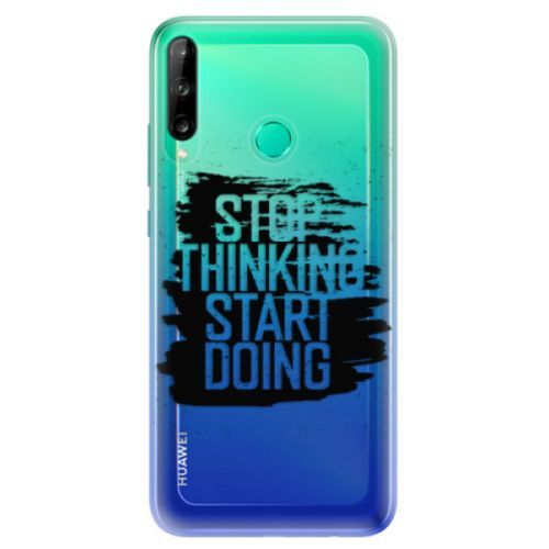 Odolné silikónové puzdro iSaprio - Start Doing - black - Huawei P40 Lite E