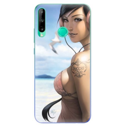 Odolné silikónové puzdro iSaprio - Girl 02 - Huawei P40 Lite E
