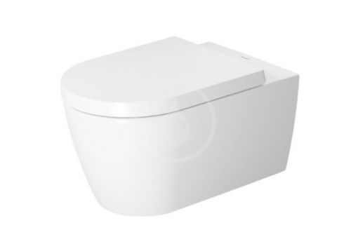 DURAVIT - ME by Starck Závěsné WC, Rimless, s WonderGliss, alpská bílá (25290900001)