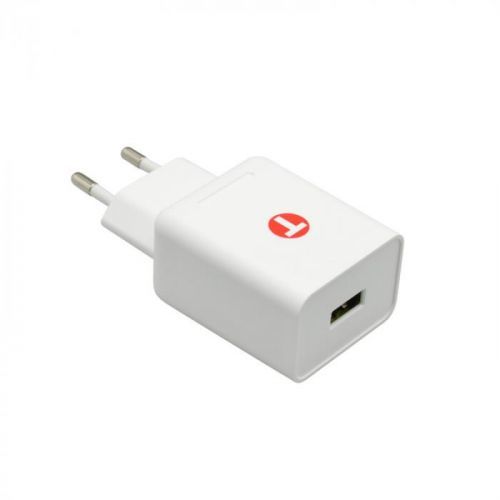Sieťová nabíjačka 3.4A Quick Charge 3.0 Adaptér, Eco balenie, biela