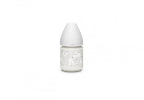 LÁHEV SKLO 120 ml P. PRŮTOK HYGGE - ŠEDÁ