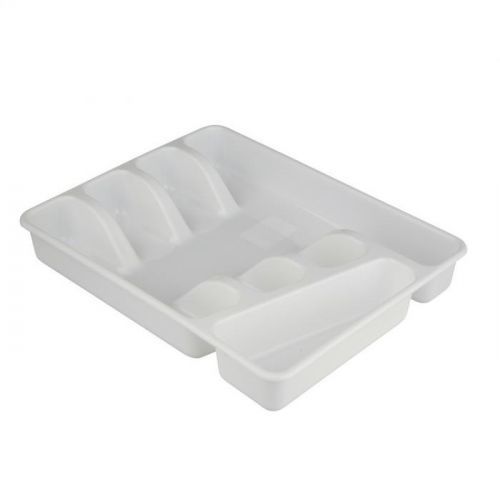 Altom Plastový príborník 34 x 26 x 4,5 cm, biela