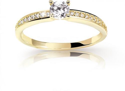 Cutie Jewellery Úchvatný trblietavý prsteň Z6713-2523-10-X-1 49 mm