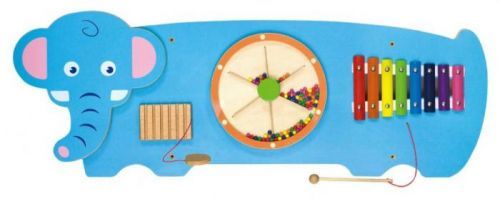 Vzdelávacie hračka na stenu - slon Educational toy
