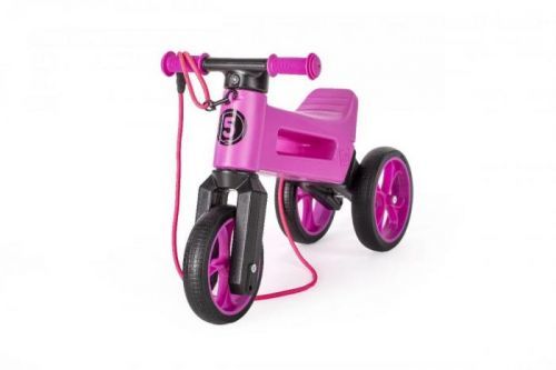 Odrážedlo FUNNY WHEELS Rider SuperSport 2v1 fialové