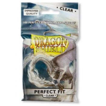 Dragon Shield Standart Pefect Fit Sleeves - Priehľadné