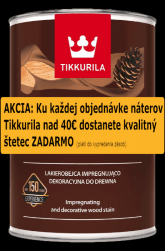 Tikkurila Valtti Complete - Tenkovrstvá lazúra do exteriéru - TVT 5050 - Mesi - 0,9 L