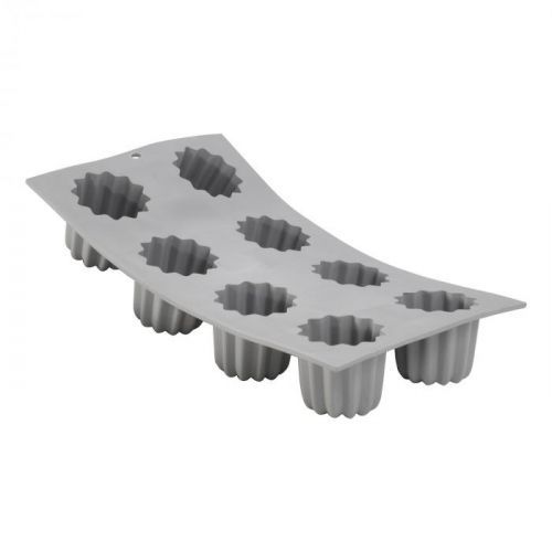 Profi silikónová forma na 8 mini báboviek canelé Ø 5,5 cm Elastomoule®