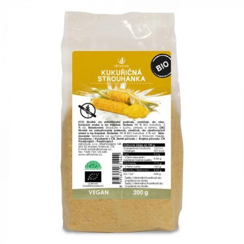 ALLNATURE Kukuričná strúhanka 200 g BIO