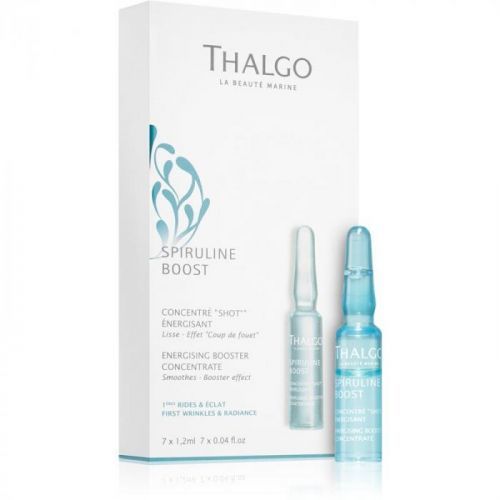 Thalgo Spiruline Boost koncentrát proti vráskam s vitamínom C 7 x 1,2 ml