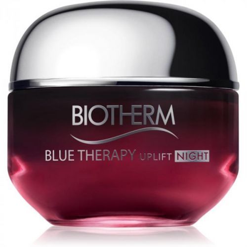 Biotherm Blue Therapy Red Algae Uplift spevňujúci nočný krém proti vráskam pre ženy 50 ml