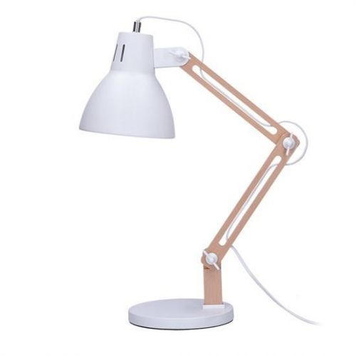 Stolná lampička Solight Falun, E27 biela (WO57-W... + dárek