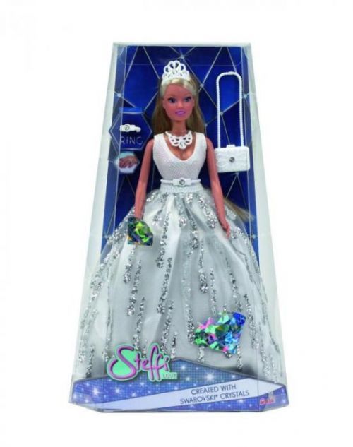 Simba Bábika Steffi Swarovski Crystal Deluxe