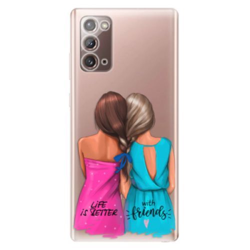 Odolné silikónové puzdro iSaprio - Best Friends - Samsung Galaxy Note 20