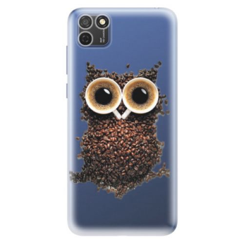 Odolné silikónové puzdro iSaprio - Owl And Coffee - Honor 9S