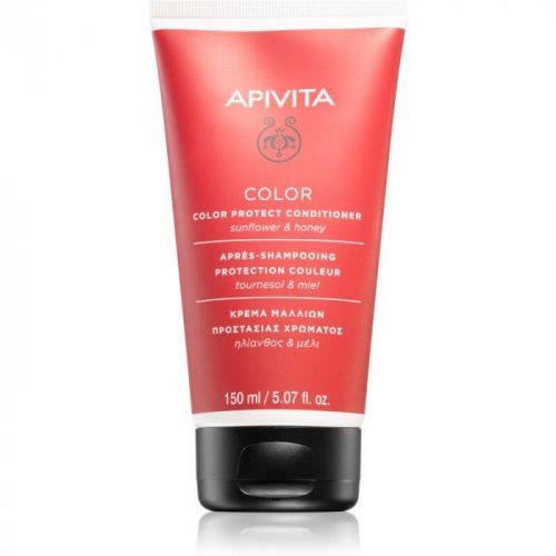 Apivita Holistic Hair Care Sunflower & Honey kondicionér pre ochranu farby 150 ml