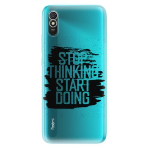 Odolné silikónové puzdro iSaprio - Start Doing - black - Xiaomi Redmi 9A